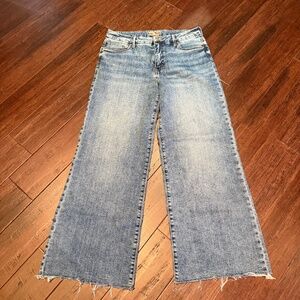 Midrise denim, size 8, cut off